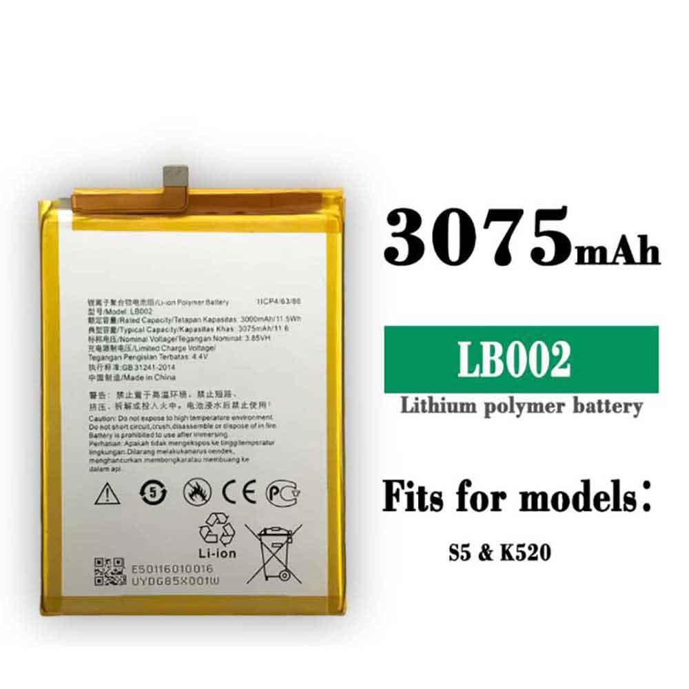 Batería para LENOVO LB002